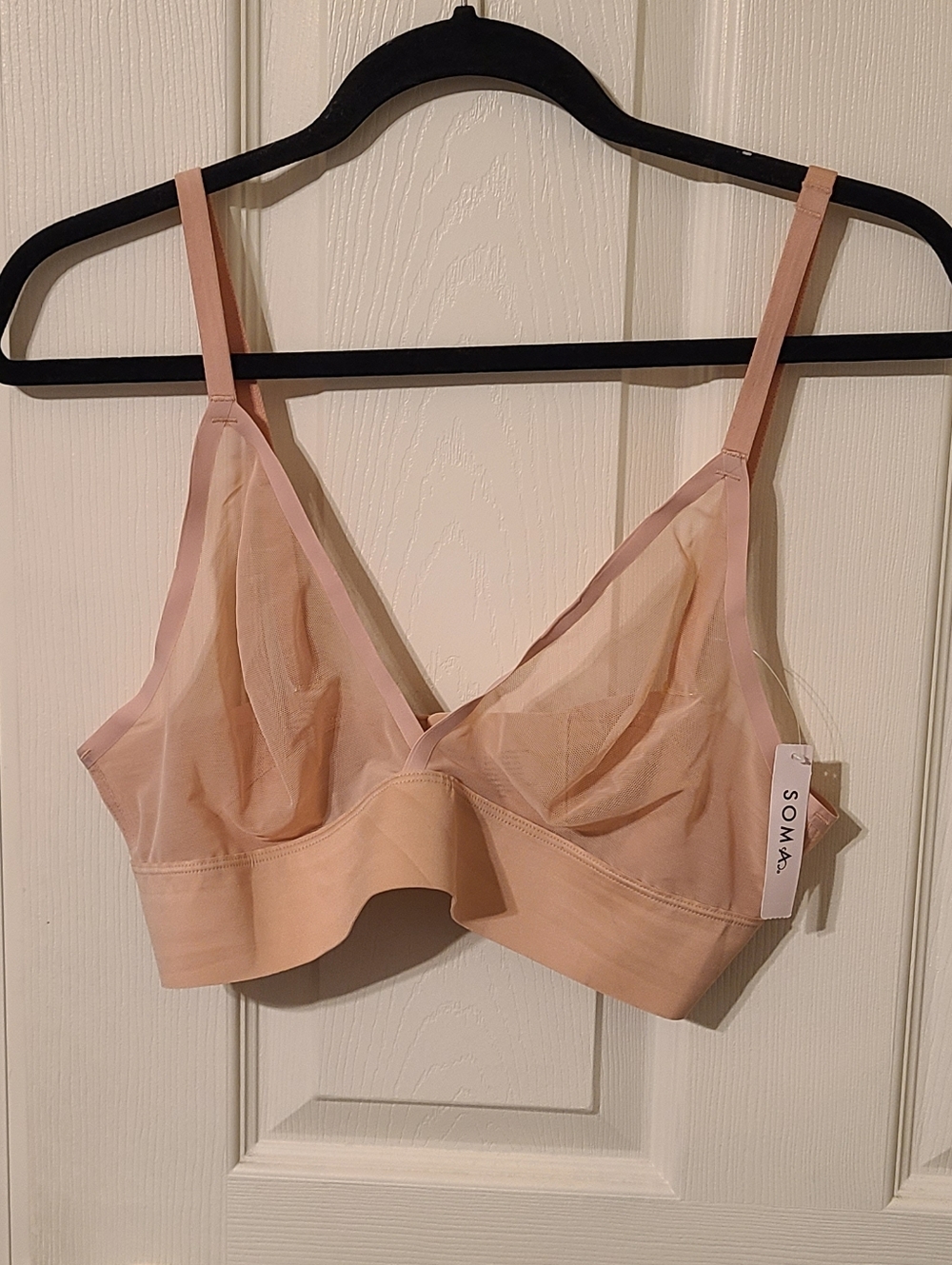 Soma Sheer Bralette in Nude